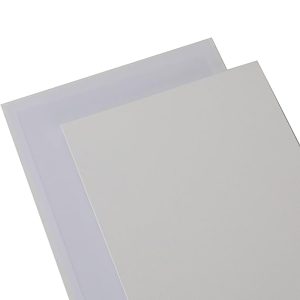 Tablero de lienzo blanco en blanco