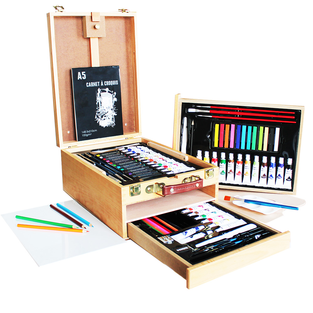 94pcs All Media Caballete Art Set